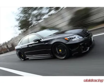 AimGain VIP GT Front Ducted Fenders L+R FRP Lexus LS600h | LS600hL Base 2009-2012 - AIM-VIPGT-LS600H/HL-CH-FF-FRP