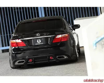 AimGain VIP GT Rear Bumper FRP Lexus LS600h | LS600hL Base 2009-2012 - AIM-VIPGT-LS600H/HL-CH-RB-FRP
