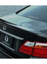 AimGain VIP GT Trunk Spoiler FRP Lexus LS600h | LS600hL Base 2009-2012                                     - AIM-VIPGT-LS600H/HL-CH-TS3P-FRP - Image 2