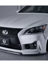 AimGain VIP GT Front Bumper FRP Lexus LS460 | LS600h F-Sport 2012-2017                                     - AIM-VIPGTT1-LS460/LS600HFS-K-FB-FRP - Image 3