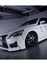 AimGain VIP GT Front Over Fenders Type 1 L+R Set FRP Lexus LS460 | LS600h F-Sport 2012-2017                                     - AIM-VIPGTT1-LS460/LS600HFS-K-FOFT1-FRP - Image 3