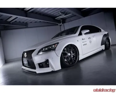 AimGain VIP GT Front Over Fenders Type 1 L+R Set FRP Lexus LS460 | LS600h F-Sport 2012-2017 - AIM-VIPGTT1-LS460/LS600HFS-K-FOFT1-FRP