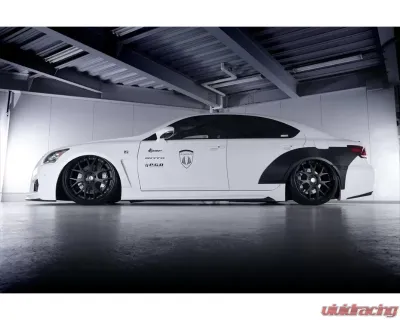 AimGain VIP GT Side Skirts Type 1 L+R FRP Lexus LS460 | LS600h F-Sport 2012-2017 - AIM-VIPGTT1-LS460/LS600HFS-K-SST1-FRP