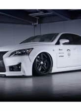 AimGain VIP GT Rear Over Fenders Type 1 L+R Set FRP Lexus LS460 | LS600h F-Sport 2012-2017                                     - AIM-VIPGTT2-LS460/LS600HFS-K-ROFT1-FRP - Image 3