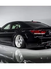 AimGain VIP GT Side Skirts Type 2 L+R Wide Type FRP Lexus LS460 | LS600h F-Sport 2012-2017                                     - AIM-VIPGTT2-LS460/LS600HFS-K-SST2-FRP - Image 2