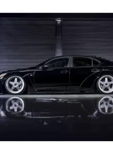 AimGain VIP GT Side Skirts Type 2 L+R Wide Type FRP Lexus LS460 | LS600h F-Sport 2012-2017                                     - AIM-VIPGTT2-LS460/LS600HFS-K-SST2-FRP - Image 3