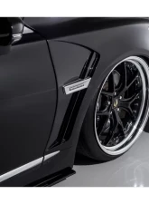AimGain VIP Sport Front Ducted Fenders L+R FRP Lexus LS460 | LS600h F-Sport 2012-2017                                     - AIM-VIPS-LS460/600HFS-K-FF-FRP - Image 2
