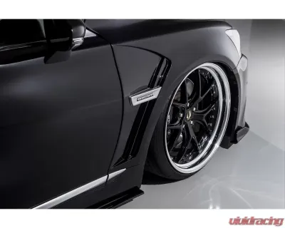 AimGain VIP Sport Front Ducted Fenders L+R FRP Lexus LS460 | LS600h F-Sport 2012-2017 - AIM-VIPS-LS460/600HFS-K-FF-FRP
