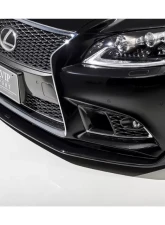 AimGain VIP Sport Front Under Spoiler FRP Lexus LS460 | LS600h F-Sport 2012-2017                                     - AIM-VIPS-LS460/600HFS-K-FUS-FRP - Image 2