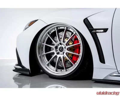 AimGain VIP Sport Front Ducted Fenders L+R Carbon Lexus LS500 | 500h F-Sport 2020+ - AIM-VIPS-LS500FS-K-FF-CF