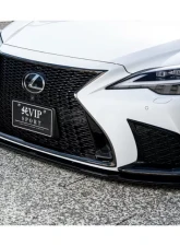 AimGain VIP Sport Front Lip Spoiler FRP Lexus LS500 | 500h F-Sport 2020+                                     - AIM-VIPS-LS500FS-K-FLS-FRP - Image 2