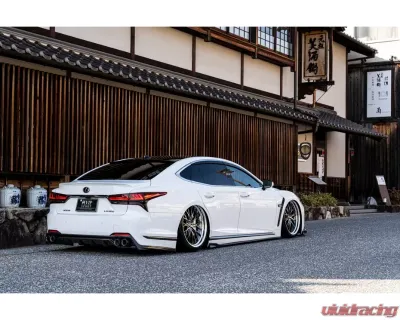 AimGain VIP Sport Rear Under Diffuser Turbo Model Carbon Lexus LS500 | 500h F-Sport 2020+ - AIM-VIPS-LS500FS-K-RUD-TM-CF