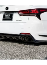 AimGain VIP Sport Rear Under Spoiler Hybrid Model Carbon Lexus LS500 | 500h F-Sport 2020+                                     - AIM-VIPS-LS500FS-K-RUS-HM-CF - Image 2