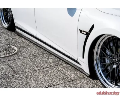 AimGain VIP Sport Side Spoilers L+R Carbon Lexus LS500 | 500h F-Sport 2020+ - AIM-VIPS-LS500FS-K-SS-CF