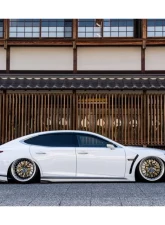 AimGain VIP Sport Side Spoilers L+R Carbon Lexus LS500 | 500h F-Sport 2020+                                     - AIM-VIPS-LS500FS-K-SS-CF - Image 3