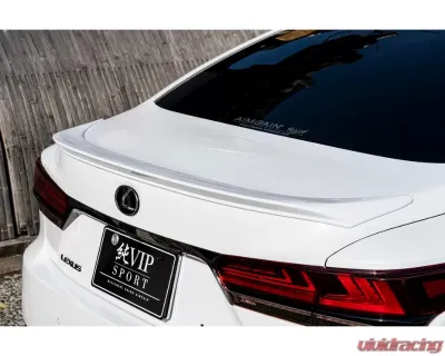 AimGain VIP Sport Trunk Spoiler Type 2 FRP Lexus LS500 | 500h F-Sport 2020+ - AIM-VIPS-LS500FS-K-TST2-FRP