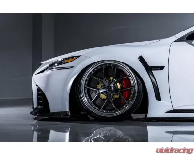 AimGain VIP Sport Front Ducted Fenders L+R Carbon Lexus LS500 | 500h F-Sport 2017-2020 - AIM-VIPS-LS500FS-Z-FF-CF