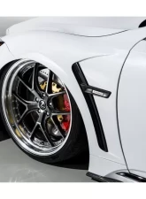 AimGain VIP Sport Front Ducted Fenders L+R Carbon Lexus LS500 | 500h F-Sport 2017-2020                                     - AIM-VIPS-LS500FS-Z-FF-CF - Image 2
