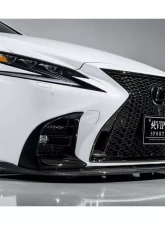 AimGain VIP Sport Front Lip Spoiler Carbon Lexus LS500 | 500h F-Sport 2017-2020                                     - AIM-VIPS-LS500FS-Z-FLS-CF - Image 2