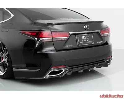 AimGain VIP Sport Rear Under Diffuser Carbon Lexus LS500 | 500h F-Sport 2017-2020 - AIM-VIPS-LS500FS-Z-RUD-CF