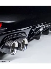 AimGain Pure VIP Rear Under Diffuser Type 2 FRP Lexus GS450h | 350 | 250 | 300h Zenki 2011-2015                                     - AIMGAIN-PVIP-10GS-Z-RUDT2-FRP - Image 3