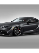 AimGain Carbon Fiber Side Skirt Toyota Sport V2 GR Supra A91 | A90 2020-2024                                     - AIM-SPV2-A90-SS-CF - Image 3