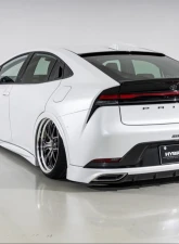 AimGain Rear Skirt w/ Type A Muffler Extension Toyota Prius MXWH60 2023-2024                                     - mxwh60-Rear skirt-aimgain hybrid-3 - Image 12