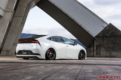 AimGain Rear Skirt w/ Type A Muffler Extension Toyota Prius MXWH60 2023-2024 - mxwh60-Rear skirt-aimgain hybrid-3