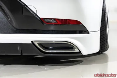 AimGain Rear Skirt w/ Type A Muffler Extension Toyota Prius MXWH60 2023-2024 - mxwh60-Rear skirt-aimgain hybrid-3