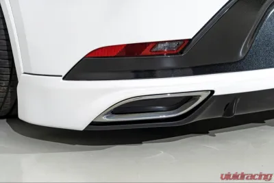 AimGain Rear Skirt w/ Type A Muffler Extension Toyota Prius MXWH60 2023-2024 - mxwh60-Rear skirt-aimgain hybrid-3