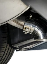 AimGain Rear Skirt w/ Type A Muffler Extension Toyota Prius MXWH60 2023-2024                                     - mxwh60-Rear skirt-aimgain hybrid-3 - Image 6