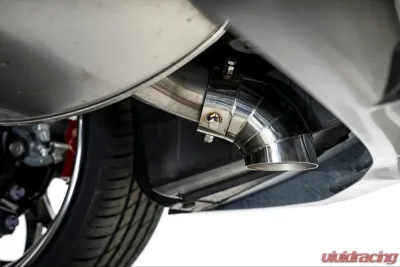 AimGain Rear Skirt w/ Type A Muffler Extension Toyota Prius MXWH60 2023-2024 - mxwh60-Rear skirt-aimgain hybrid-3