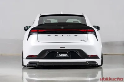 AimGain Rear Skirt w/ Type A Muffler Extension Toyota Prius MXWH60 2023-2024 - mxwh60-Rear skirt-aimgain hybrid-3