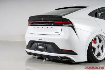 AimGain Rear Skirt w/ Type A Muffler Extension Toyota Prius MXWH60 2023-2024 - mxwh60-Rear skirt-aimgain hybrid-3