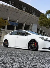 AimGain Sport FRP Side Under Spoiler Skirts Toyota Prius MXWH60 2023-2024                                     - MXWH60- Side under spoiler - aimgain sport-2 - Image 11