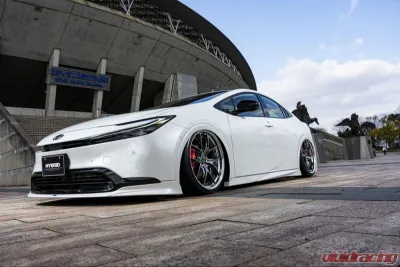 AimGain Sport FRP Side Under Spoiler Skirts Toyota Prius MXWH60 2023-2024 - MXWH60- Side under spoiler - aimgain sport-2