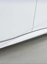 AimGain Sport FRP Side Under Spoiler Skirts Toyota Prius MXWH60 2023-2024                                     - MXWH60- Side under spoiler - aimgain sport-2 - Image 2