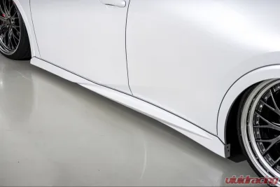 AimGain Sport FRP Side Under Spoiler Skirts Toyota Prius MXWH60 2023-2024 - MXWH60- Side under spoiler - aimgain sport-2