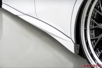 AimGain Sport FRP Side Under Spoiler Skirts Toyota Prius MXWH60 2023-2024 - MXWH60- Side under spoiler - aimgain sport-2