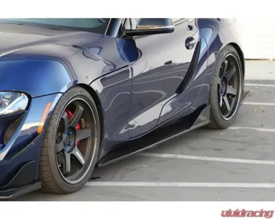 APR Performance Carbon Fiber Side Rocker Extensions/ Side Skirt Toyota Supra A90 | 91 2020-2023 - FS-330908