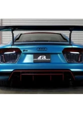 APR Performance GTC-500 Carbon Fiber Adjustable Wing 71" w/ Carbon Fiber Trunk Panel Replacement Audi R8 2016-2022                                     - AS-107168 - Image 7