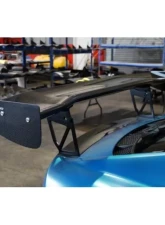 APR Performance GTC-500 Carbon Fiber Adjustable Wing 74" w/ Carbon Fiber Trunk Panel Replacement Audi R8 2016-2022                                     - AS-107468 - Image 5