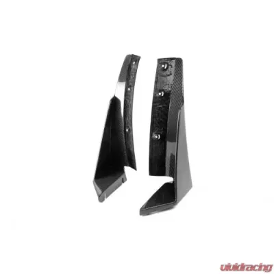 APR Performance Carbon Fiber Front Bumper Canards and Spats, OEM C7 Z06 Stage 2 & 3 Airdams Only Chevrolet Corvette C7 Z06 2014-2019 - AB-207015