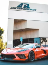 APR Performance Carbon Fiber Front Bumper Canard Chevrolet Corvette C8 2020+                                     - AB-208015 - Image 3