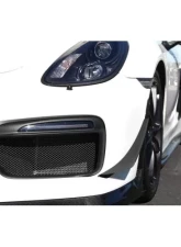 APR Performance Carbon Fiber Front Bumper Canards Porsche 981 Cayman GT4 2015-2016                                     - AB-545008 - Image 2