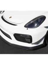 APR Performance Carbon Fiber Front Bumper Canards Porsche 981 Cayman GT4 2015-2016                                     - AB-545008 - Image 3