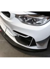 APR Performance Carbon Fiber Front Bumper Canards BMW M3|M4 2015-2021                                     - AB-830402 - Image 4