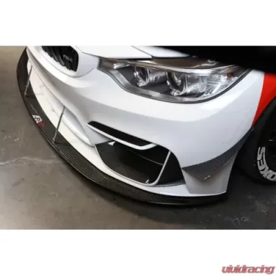 APR Performance Carbon Fiber Front Bumper Canards BMW M3|M4 2015-2021 - AB-830402