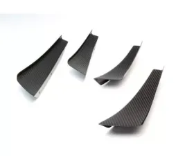 APR Performance Carbon Fiber Front Bumper Canards Honda Civic Type-R 2017-2021