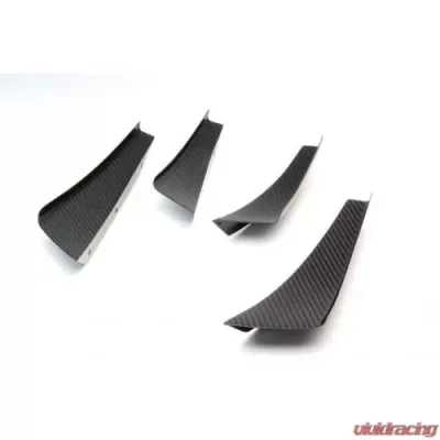 APR Performance Carbon Fiber Front Bumper Canards Honda FK8 Civic Type R 2017-2021 - AB-917002